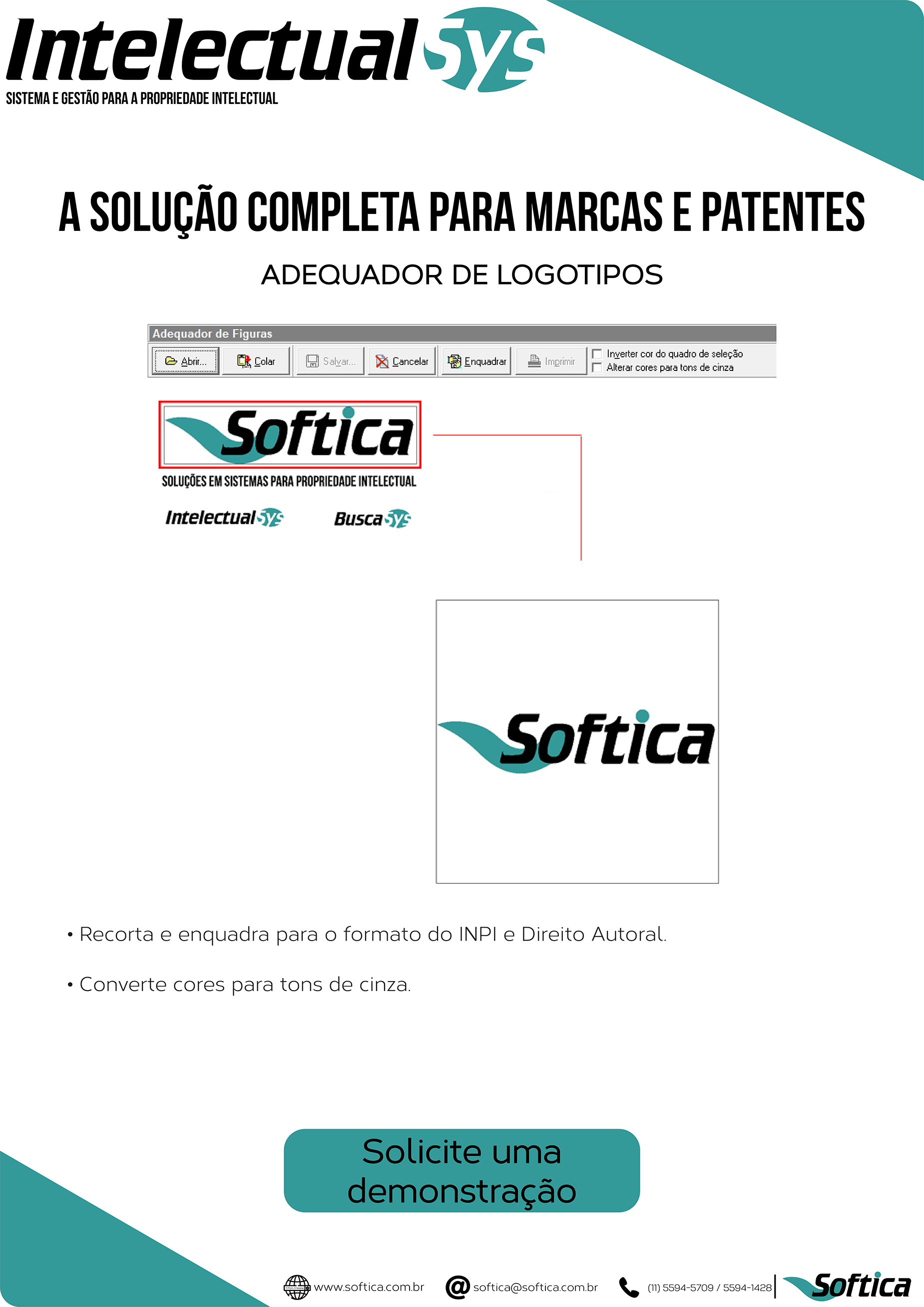 Folder ampliado do arquivo digital integrado ao sistema do IntelectualSys